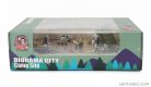 ACCESSORIES  DIORAMA CITY CAMP SITE WHIT ACCESSORIES AND FIGURES  VARIOUS
