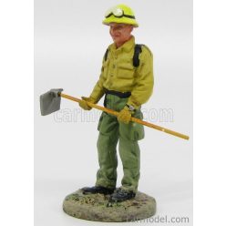   VIGILI DEL FUOCO  VIGILE DEL FUOCO FORESTALE AMERICANO NEW YORK CITY 2003 - AMERICAN FIREMAN  GREEN YELLOW