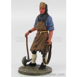   VIGILI DEL FUOCO  VIGILE DEL FUOCO FRANCESE ARTIGIANO 1780 - FRENCH FIREMAN  BROWN BLUE