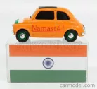 FIAT  500 BRUMS INDIA - NAMASTE' !  YELLOW