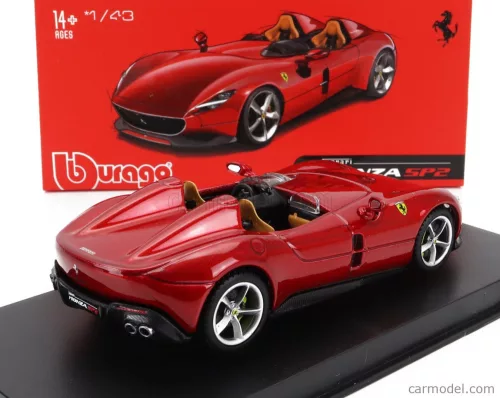 FERRARI  MONZA SP2 2018  RED MET