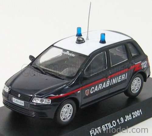 FIAT  STILO 1.9 JTD CARABINIERI 2001  BLUE WHITE