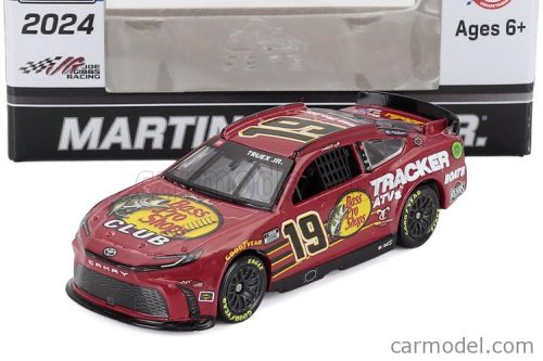 TOYOTA  CAMRY TEAM JGR N 19 NASCAR CUP SERIES 2024 MARTIN TRUEX Jr.  RED
