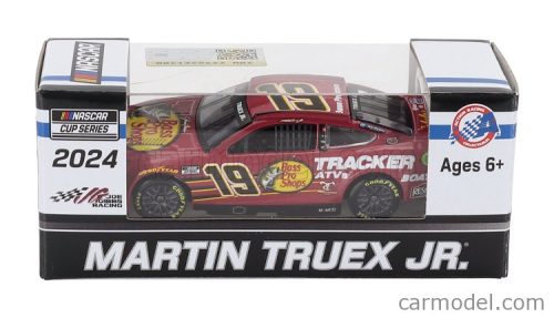 TOYOTA  CAMRY TEAM JGR N 19 NASCAR CUP SERIES 2024 MARTIN TRUEX Jr.  RED