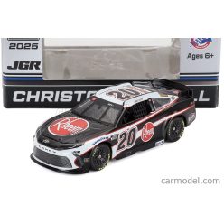   TOYOTA  CAMRY TEAM JGR N 20 NASCAR CUP SERIES 2025 CHRISTOPHER BELL  BLACK WHITE