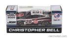 TOYOTA  CAMRY TEAM JGR N 20 NASCAR CUP SERIES 2025 CHRISTOPHER BELL  BLACK WHITE