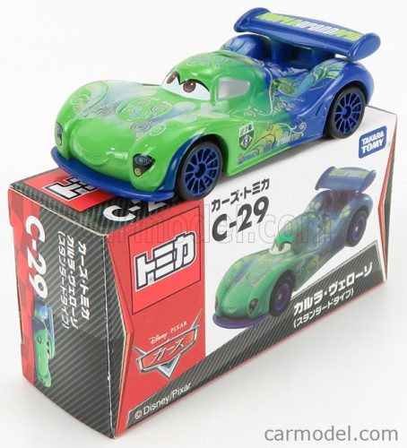 WALT DISNEY  PIXAR CARS - CARLA VELESCO  GREEN BLUE