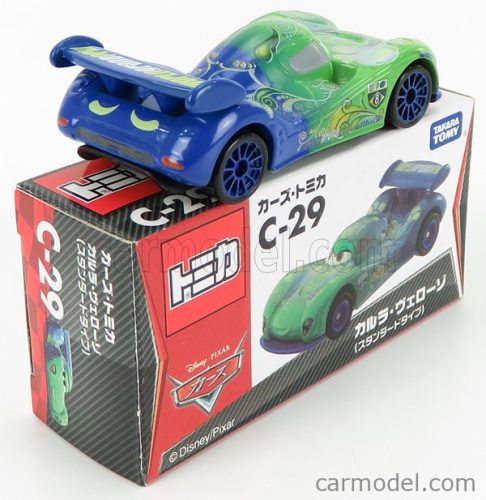 WALT DISNEY  PIXAR CARS - CARLA VELESCO  GREEN BLUE