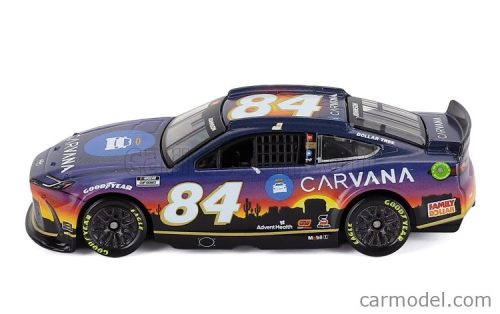 TOYOTA  CAMRY TEAM LEGACY MOTOR CLUB N 84 NASCAR CUP SERIES 2024 JIMMIE JOHNSON  PURPLE