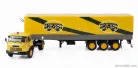 BARREIROS  SUPER AZOR TRUCK TELONATO KAS TRANSPORTS 1967 - WITHOUT CARD BOX  YELLOW