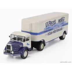   BERNARD  150MB TRUCK SEMI-FRIGO EXPRESS MAREE TRANSPORTS 1951 - WITHOUT CARD BOX  CREAM BLUE