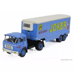   BERLIET  TR12 TRUCK SEMI-FRIGO JUS DE FRUITS JOKER TRANSPORTS 1964 - WITHOUT CARD BOX  BLUETTE