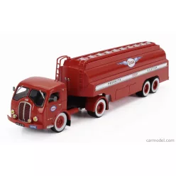   SOMUA  JL17 TRUCK TANKER TRUCK ESSO PRODUITS AVIATION 1955 - WITHOUT CARD BOX  RED