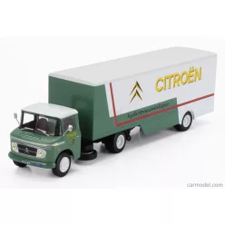   CITROEN  T55 HEULIEZ TRUCK HYDROPNEUMATIQUE CITROEN TRANSPORTS 1953 - WITHOUT CARD BOX  GREEN WHITE