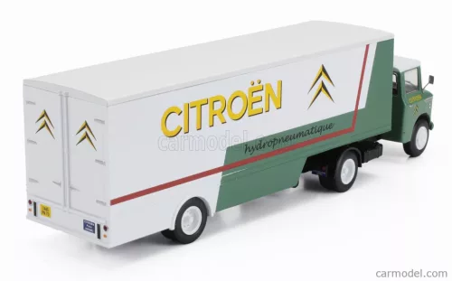 CITROEN  T55 HEULIEZ TRUCK HYDROPNEUMATIQUE CITROEN TRANSPORTS 1953 - WITHOUT CARD BOX  GREEN WHITE