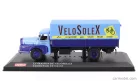 UNIC  IZOARD 122 TRUCK LIVRAISON DE VELOSOLEX TELONATO 1958  2 TONE BLUE