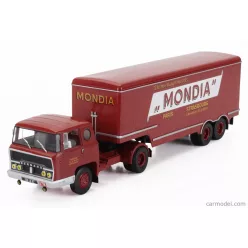   BERNARD  TDA180 TRUCK DEMENAGEMENTS MONDIA TRANSPORTS 1960 - WITHOUT CARD BOX  RED