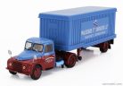 CITROEN  U23 TRUCK MALISSARD SAVARZEIX TRANSPORTS 1961 - WITHOUT CARD BOX  BLUE RED