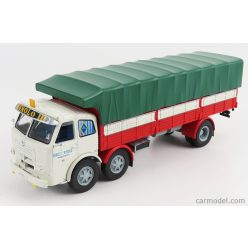 PEGASO  1063 TRUCK TELONATO 3-ASSI 1968  WHITE RED GREEN
