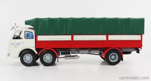 PEGASO  1063 TRUCK TELONATO 3-ASSI 1968  WHITE RED GREEN