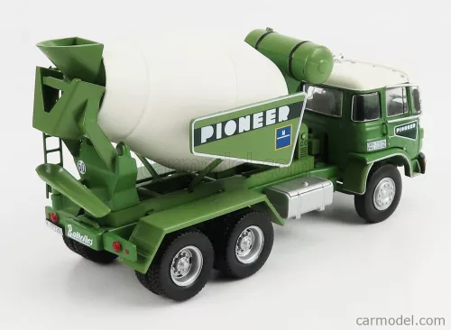 BARREIROS  CENTAURO TRUCK CEMENT MIXER BETONIERA 3-ASSI 1968  GREEN WHITE
