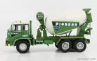 BARREIROS  CENTAURO TRUCK CEMENT MIXER BETONIERA 3-ASSI 1968  GREEN WHITE