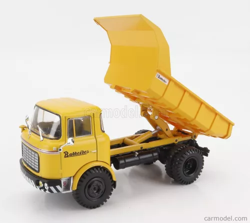 BARREIROS  PUMA TRUCK CASSONE RIBALTABILE MOVIMENTO TERRA 2-ASSI 1961  YELLOW
