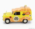 AUSTIN  DELIVERY VAN - WALLACE & GROMIT - CHEESE PLEASE ! - AARDMAN  YELLOW ORANGE