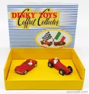 FERRARI  500 F2 N 2 + MASERATI 2000 SPORT SPIDER - COFFRET BOX  RED