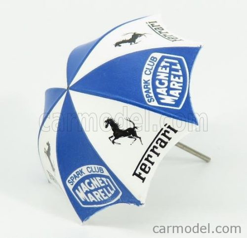 FIGURES  DIDIER PIRONI FOR FERRARI 126C2 F1 WITH UMBRELLA