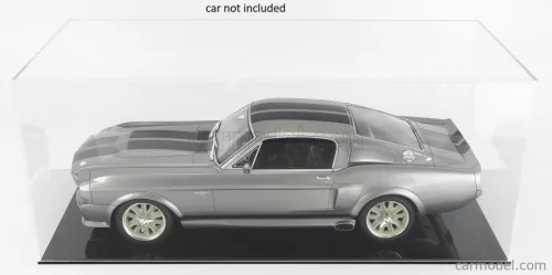 Vitrin - VETRINA DISPLAY BOX  FOR 2X 1/18 - 1/12 SCALE Lungh.LENGHT cm 44 X Largh.WIDTH cm 20 X Alt.HEIGHT cm 18.0 (altezza interna INTERIOR HEIGHT cm 17.3)  PLASTIC DISPLAY