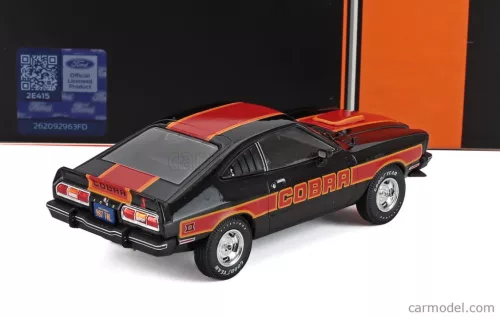 FORD USA  MUSTANG MKII COBRA COUPE 1977  BLACK RED