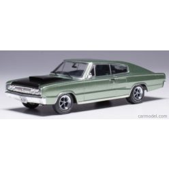 DODGE  CHARGER COUPE 1967  LIGHT GREEN MET