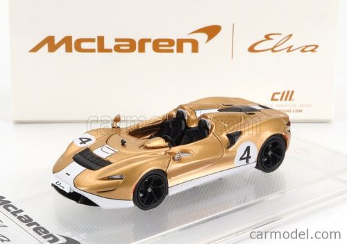 McLAREN  ELVA N 4 RACING 2020  GOLD WHITE