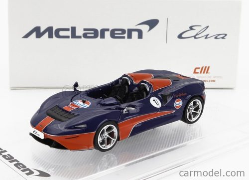 McLAREN  ELVA GULF LIVERY 2020  BLUE ORANGE