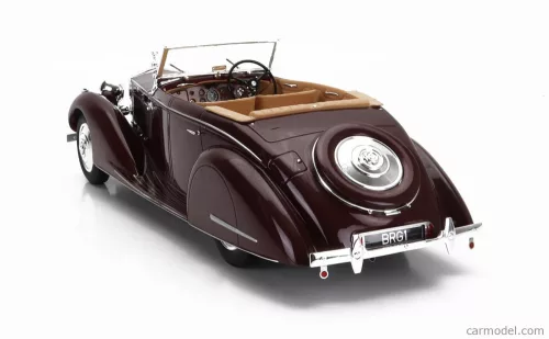 ROLLS ROYCE  25-30 GURNEY NUTTING ALL WEATHER CABRIOLET OPEN 1937  RED