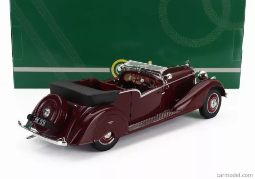 BENTLEY  4.25L VANDEN PLAS TOURER CABRIOLET OPEN 1938  BORDEAUX BLACK