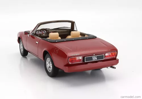 PEUGEOT  504 CABRIOLET OPEN 1983  RED MET
