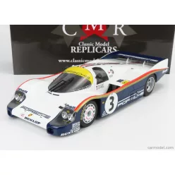   PORSCHE  956L 2.6L TURBO TEAM ROTHMANS PORSCHE N 3 WINNER 24h LE MANS 1983 AL HOLBERT - HURLEY HAYWOOD - VERN SCHUPPAN  WHITE BLUE