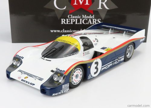 PORSCHE  956L 2.6L TURBO TEAM ROTHMANS PORSCHE N 3 WINNER 24h LE MANS 1983 AL HOLBERT - HURLEY HAYWOOD - VERN SCHUPPAN  WHITE BLUE