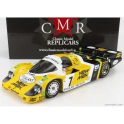   PORSCHE  956L TURBO TEAM NEWMAN JOEST RACING N 7 WINNER 24h LE MANS 1984 K.LUDWIG - H.PESCAROLO - S.JOHANSSON  YELLOW BLACK