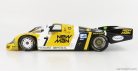 PORSCHE  956L TURBO TEAM NEWMAN JOEST RACING N 7 WINNER 24h LE MANS 1984 K.LUDWIG - H.PESCAROLO - S.JOHANSSON  YELLOW BLACK