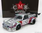 PORSCHE  911 CARRERA RSR 2.1L TURBO TEAM MARTINI RACING N 22 2nd 24h LE MANS 1974 G.VAN LENNEP - H.MULLER  SILVER RED BLUE