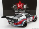 PORSCHE  911 CARRERA RSR 2.1L TURBO TEAM MARTINI RACING N 22 2nd 24h LE MANS 1974 G.VAN LENNEP - H.MULLER  SILVER RED BLUE
