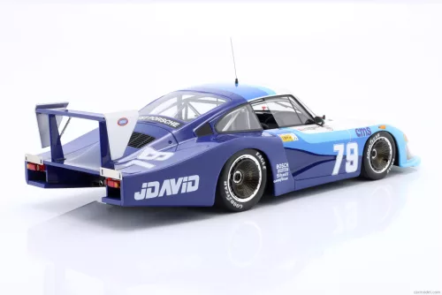 PORSCHE  935/81 2.7L F6 TURBO MOBY DICK TEAM JOHN FITZPATRICK N 79 24h LE MANS 1982 JOHN FITZPATRICK - DAVID HOBBS  BLUE WHITE