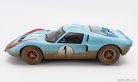 FORD USA  GT40 MKII 7.0L V8 TEAM SHELBY AMERICAN INC. N 1 DIRTY VERSION 2nd (BUT REALLY WINNER) 24h LE MANS 1966 K.MILES - D.HULME  LIGHT BLUE