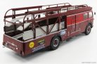 FIAT  642RN2 TRUCK BARTOLETTI F1 FERRARI CAR TRANSPORTER 1957  RED BORDEAUX
