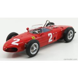   FERRARI  F1  DINO 156 SHARKNOSE N 2 WORLD CHAMPION WINNER ITALIAN MONZA GP 1961 PHIL HILL  RED