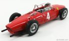 FERRARI  F1  DINO 156 SHARKNOSE N 4 WORLD CHAMPION WINNER BELGIAN GP PHIL HILL 1961  RED