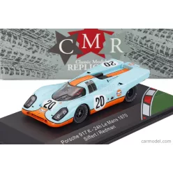   PORSCHE  917K 4.5L TEAM JOHN WYER AUTOMOTIVE ENGINEERING LTD GULF N 20 24h LE MANS 1970 JO SIFFERT - BRIAN REDMANN  LIGHT BLUE ORANGE